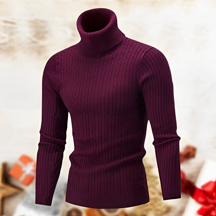 Eleganter Rollkragenpullover