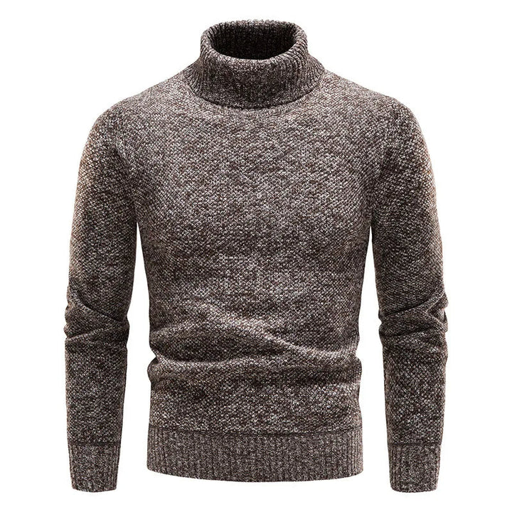 Stylischer Rollkragenpullover aus Strick