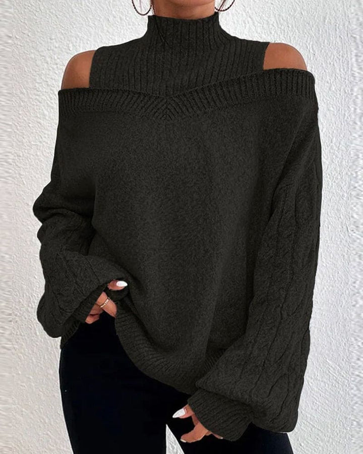 Lässiger lockerer Pullover