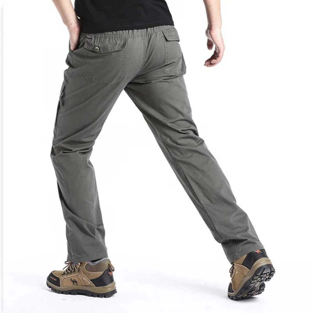 Bequeme Outdoorhose mit Reißverschlusstaschen, Robust