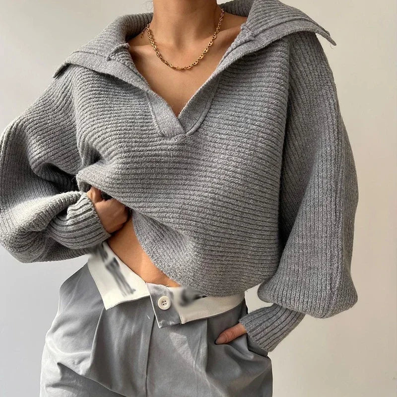 Modischer Damen-Pullover