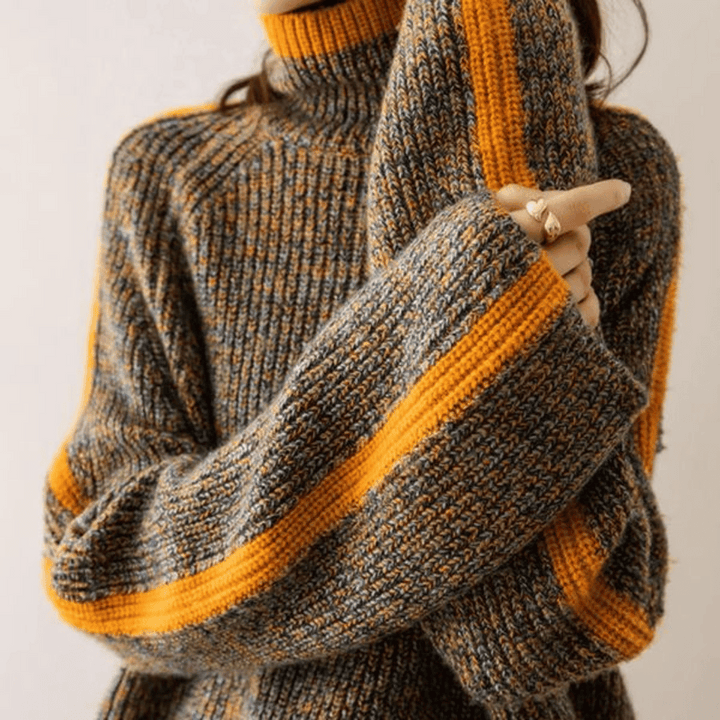 Ravelyn - Rollkragenpullover gestrickt