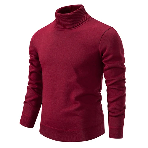 Strickpullover Rollkragenpullover Herren