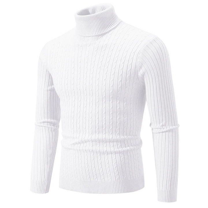 Slim Fit Rollkragenpullover Herren