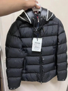 Herren Puffer Jacke mit Kapuze und Kordelzug