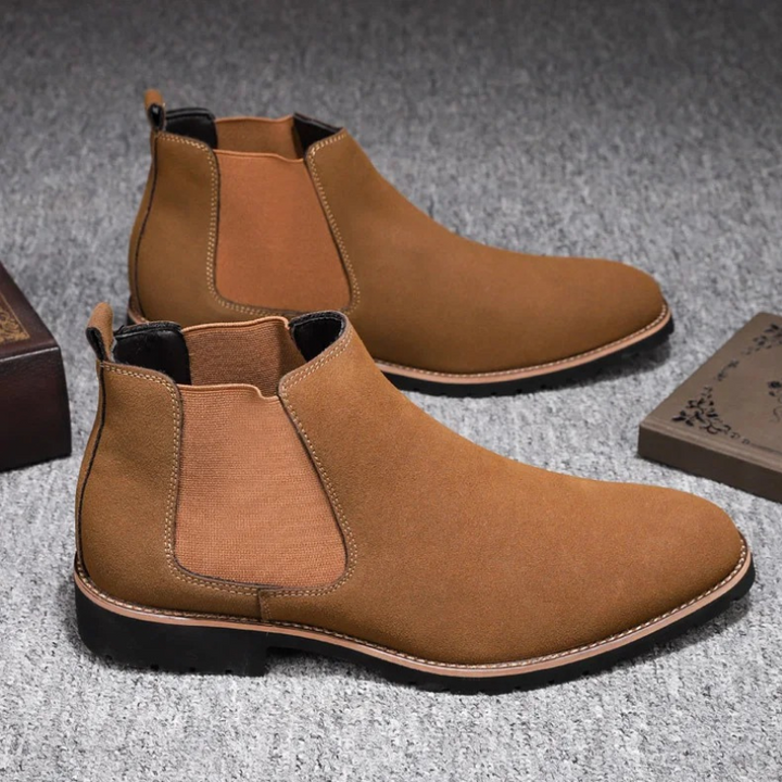 Strapazierfähige Chelsea Boots Herren mit Profilsohle