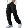 Hohe Taille gerade Bein cargohose herren