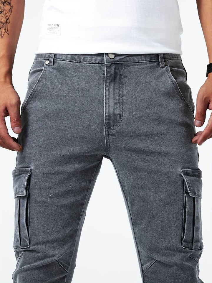 Cargohose Jeans