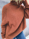 Modischer Strickpullover