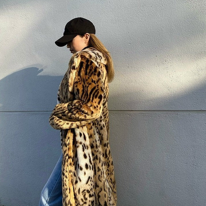 Stylische Jacke mit Tiger-Print