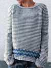 Gestreifter Pullover