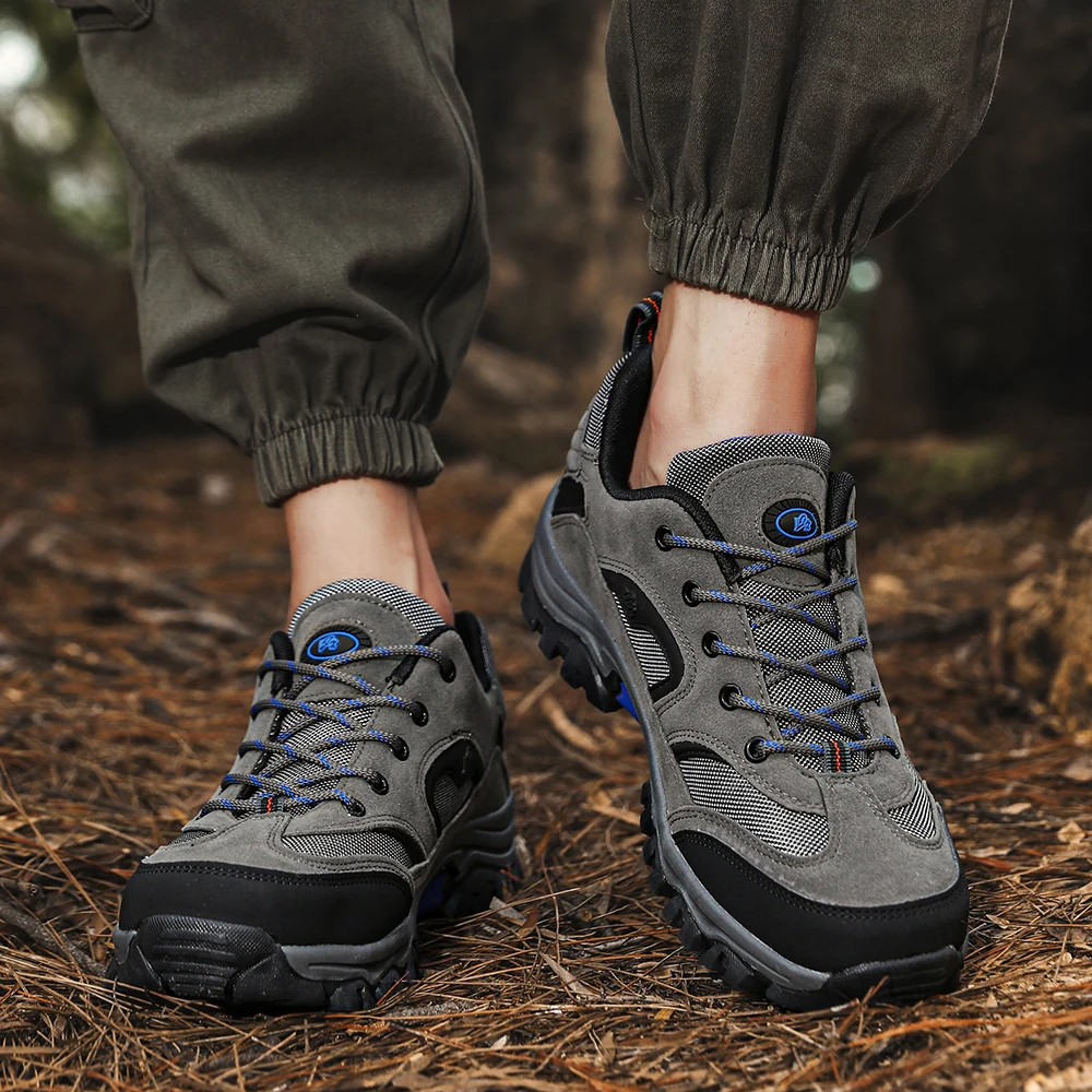 Wanderschuhe Herren Leicht Rutschfest Outdoor Trekkingschuhe