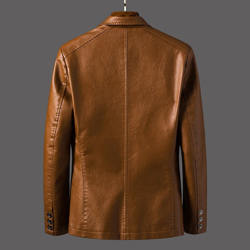 Modische Leather Jacke für Männer