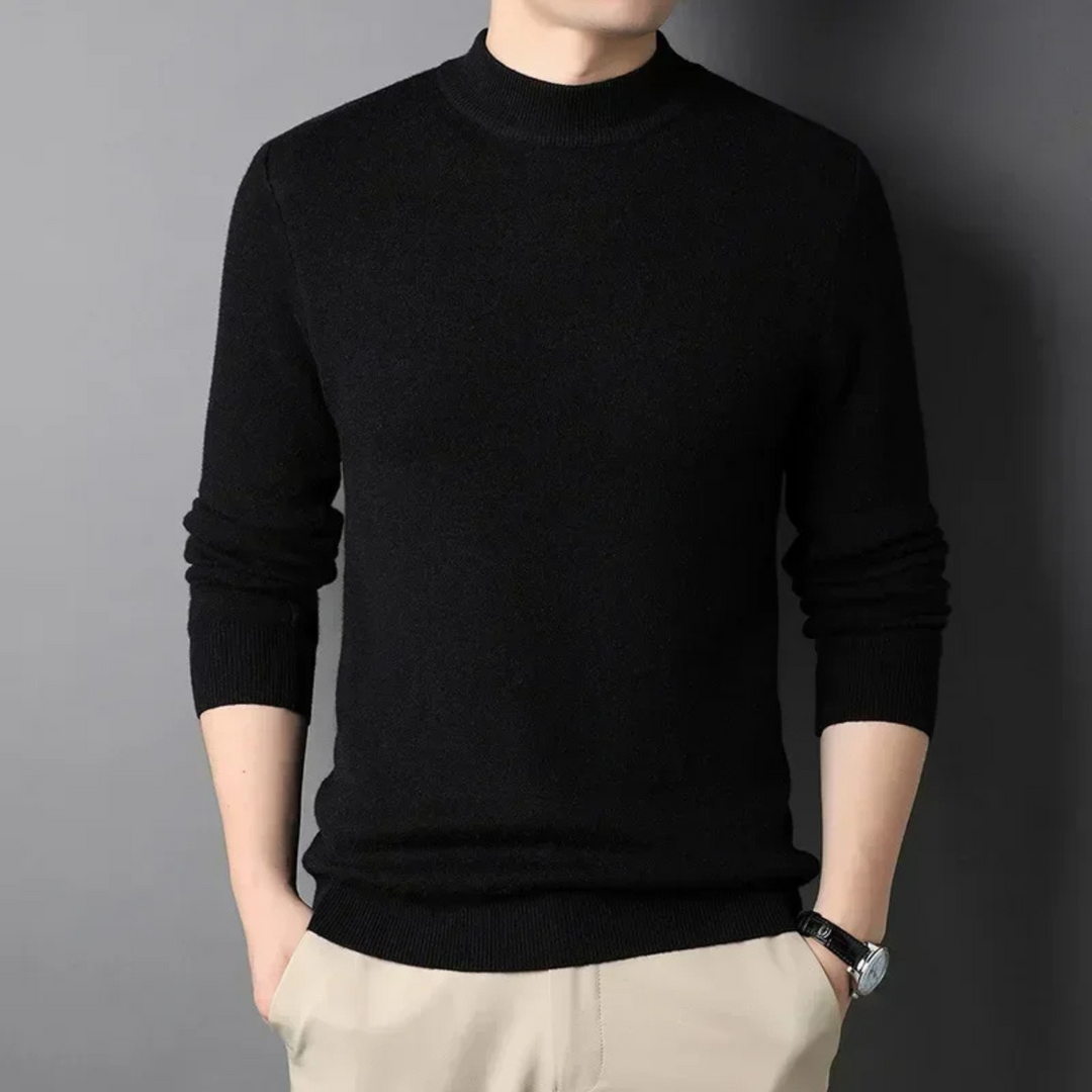 Weicher Slim Fit Winterpullover