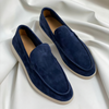 Vintage Leder Loafers Mode