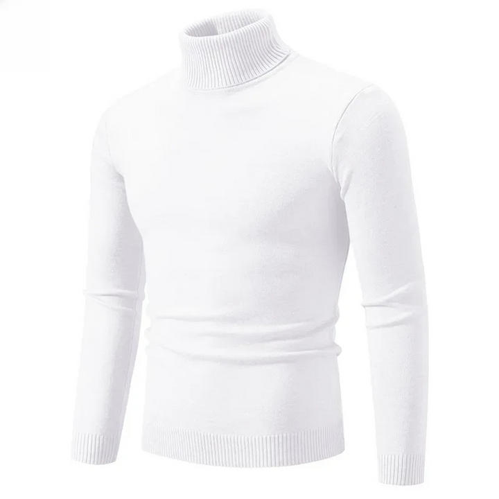 Eleganter Rollkragenpullover aus Feinem Strick