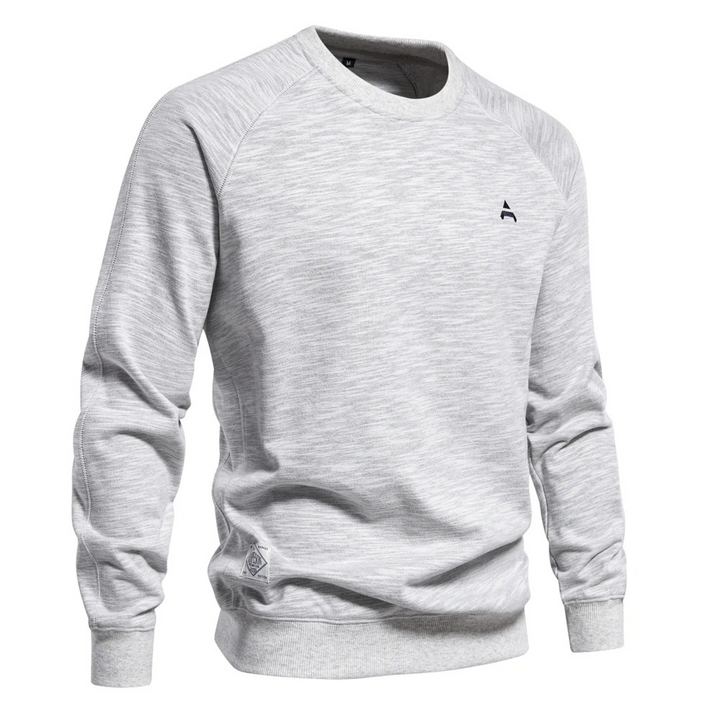 Herren Pullover mit Raglanärmel, Rundhalsausschnitt Casual Pullover