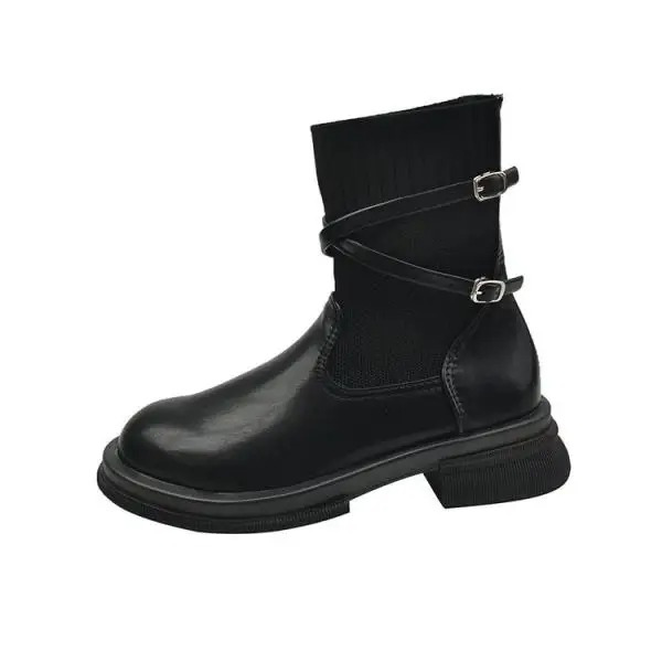 Damen  Boots aus Leder mit rutschfester Sohle