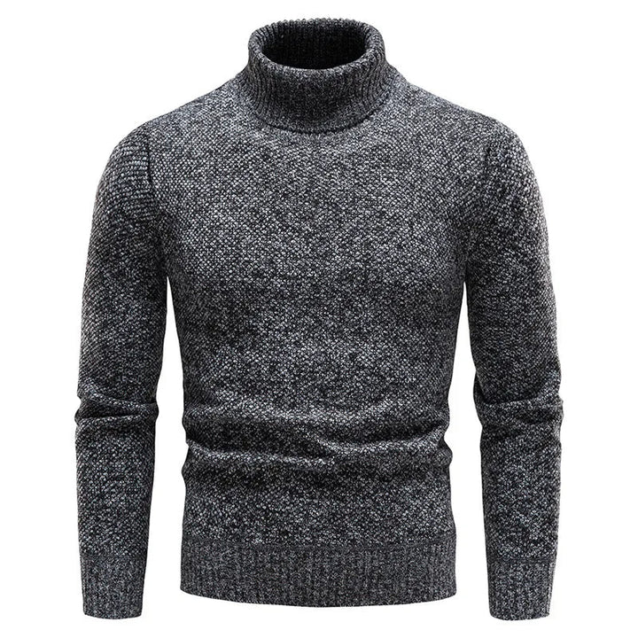 Stylischer Rollkragenpullover aus Strick