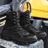 Herren Boots mit robuster Sohle und atmungsaktivem Mesh-Design