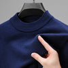 Kaschmir-Pullover mit unterem Saum