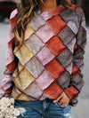 Buntes Print-Sweatshirt