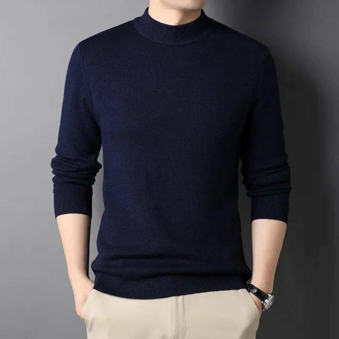 Weicher Slim Fit Winterpullover