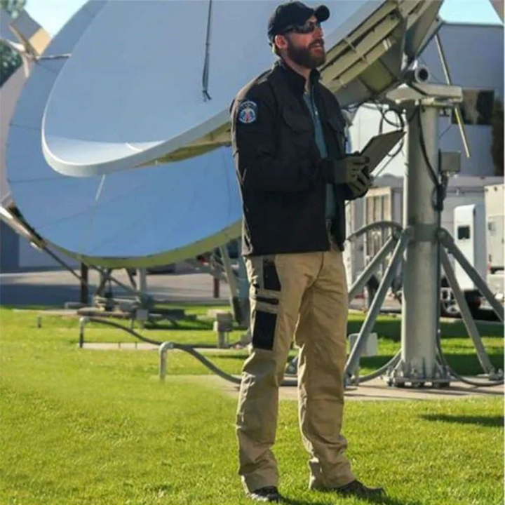 Taktische Outdoorhose mit Reißverschlusstaschen, Robust