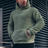 Kuscheliger Herren-Hoodie aus Plüsch