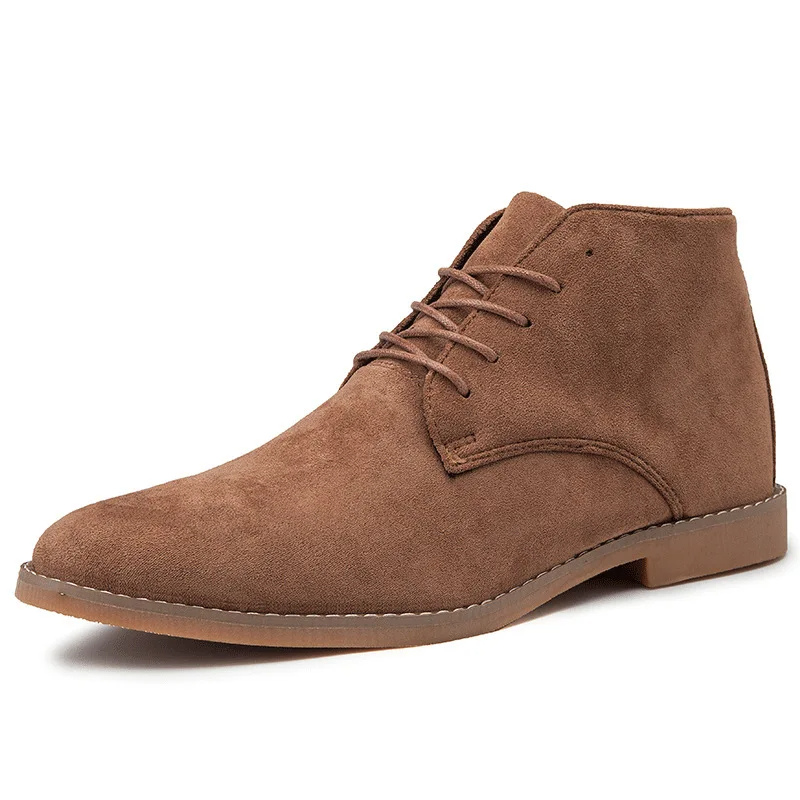 Boots Herren aus Wildleder, Bequeme und Stilvolle Stiefeletten