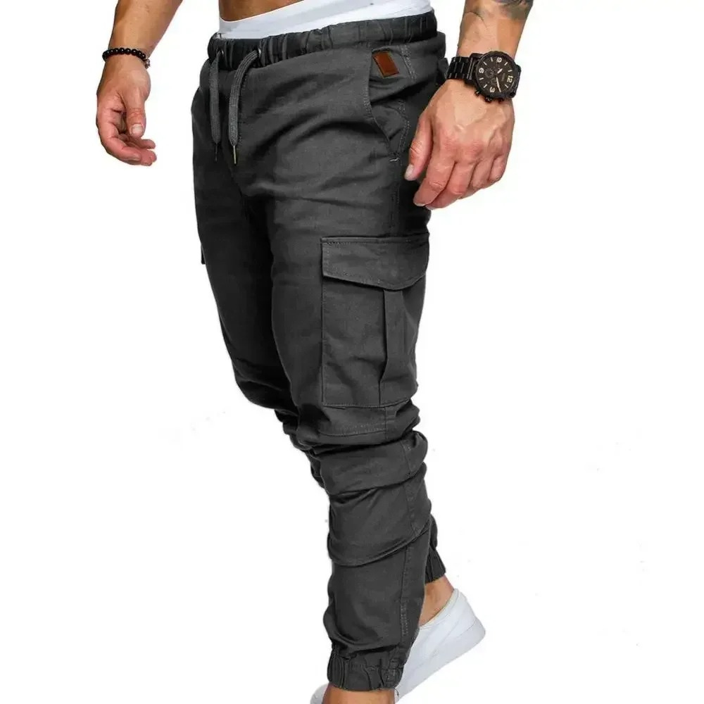 Sportliche Jogginghose mit Taschen, Elastischer Bund