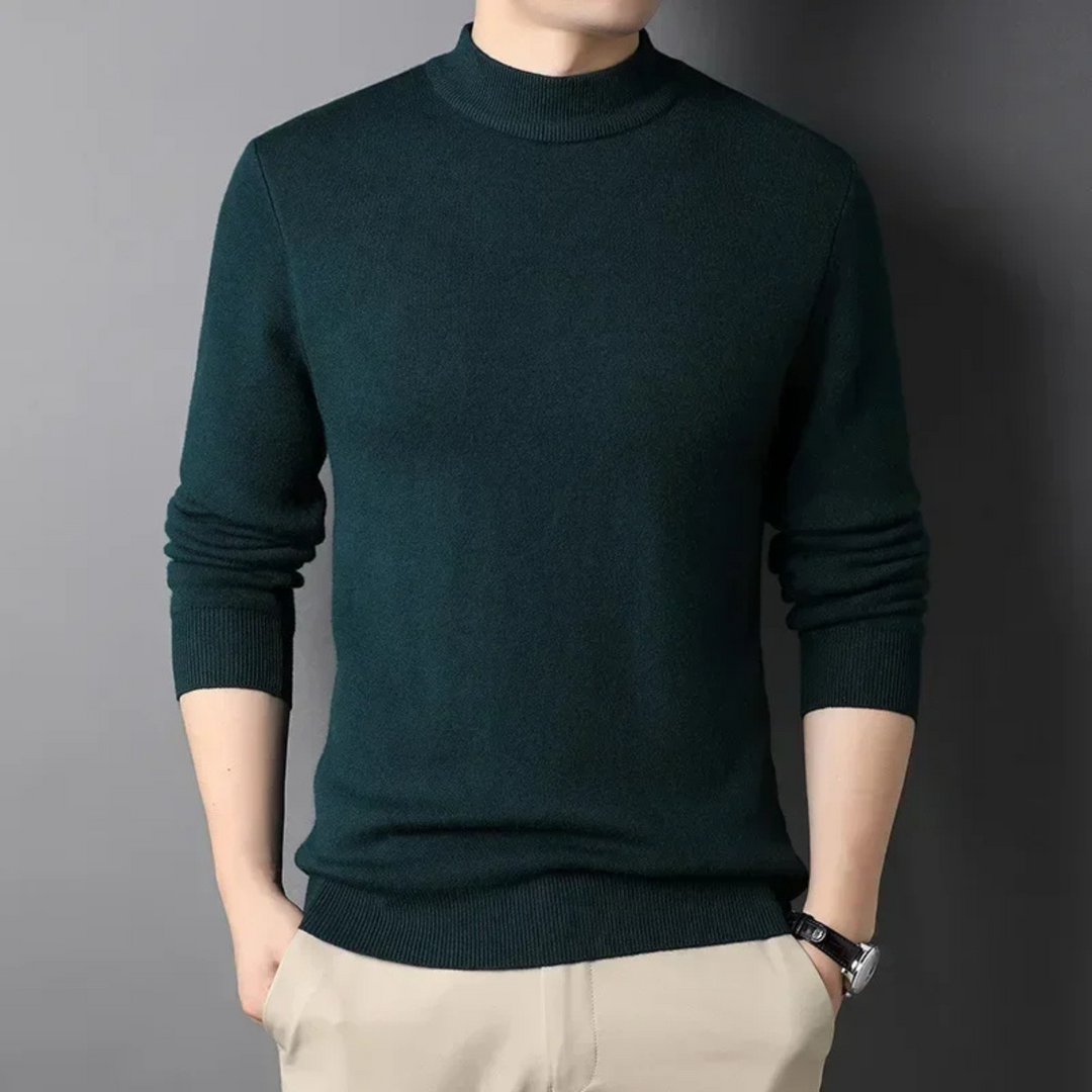 Weicher Slim Fit Winterpullover