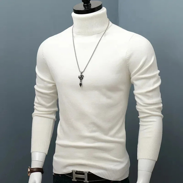 Enganliegender Strickpullover Slim Fit