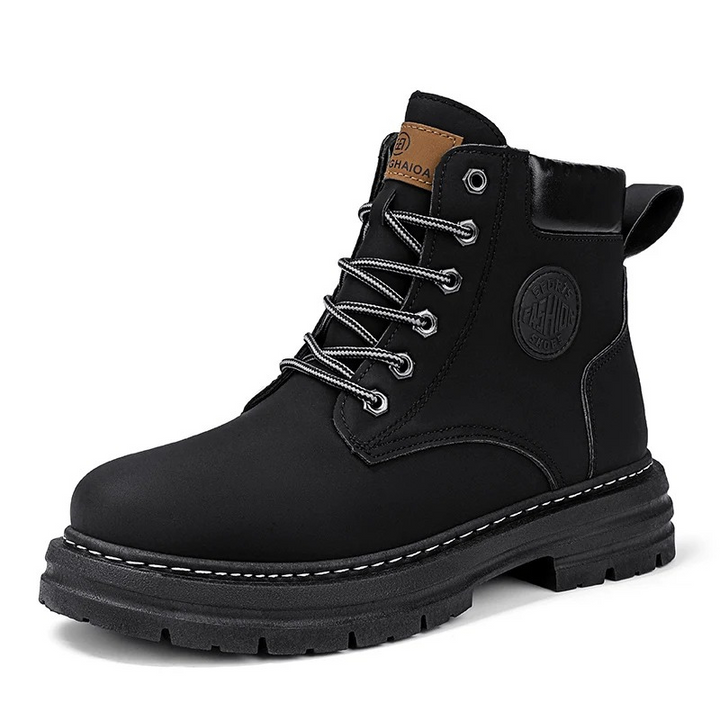 Herren Boots mit wasserdichtem Obermaterial und stabiler Gummisohle