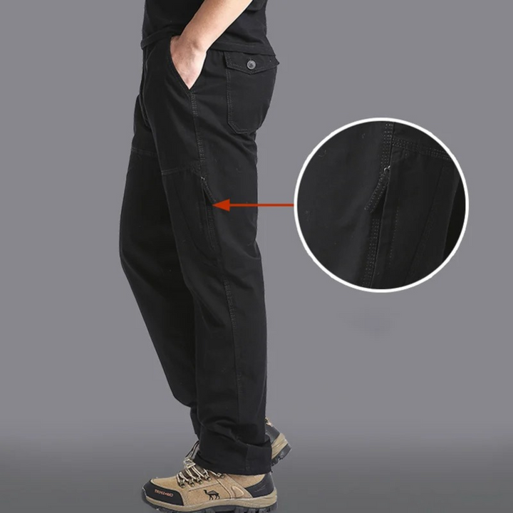 Bequeme Outdoorhose mit Reißverschlusstaschen, Robust