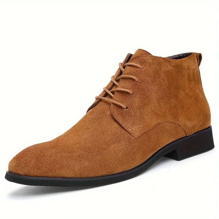 Stilvolle Boots Herren aus Wildleder, Leichte Freizeitschuhe