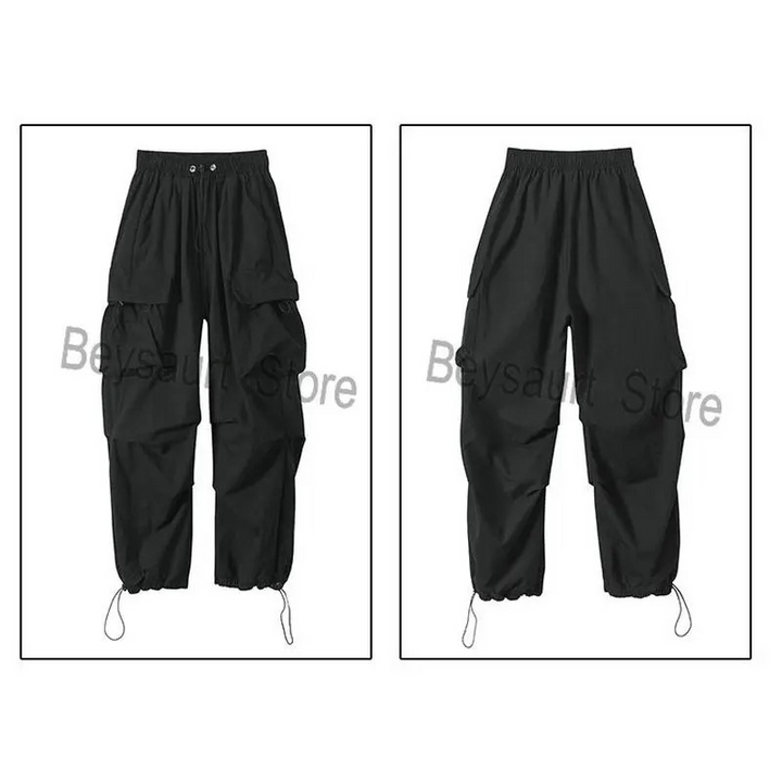 Lässige Baggy-Hose mit Großen Taschen, Bequemer Schnitt