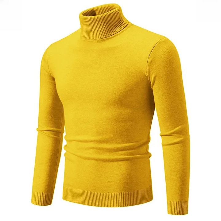 Eleganter Rollkragenpullover aus Feinem Strick