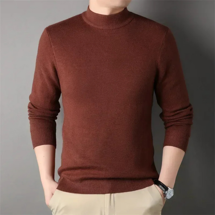 Weicher Slim Fit Winterpullover