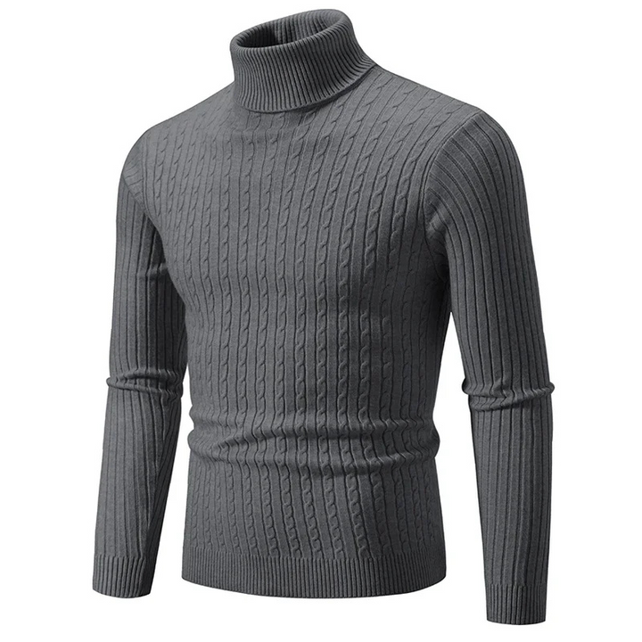 Weicher Strick Slim Fit Pullover