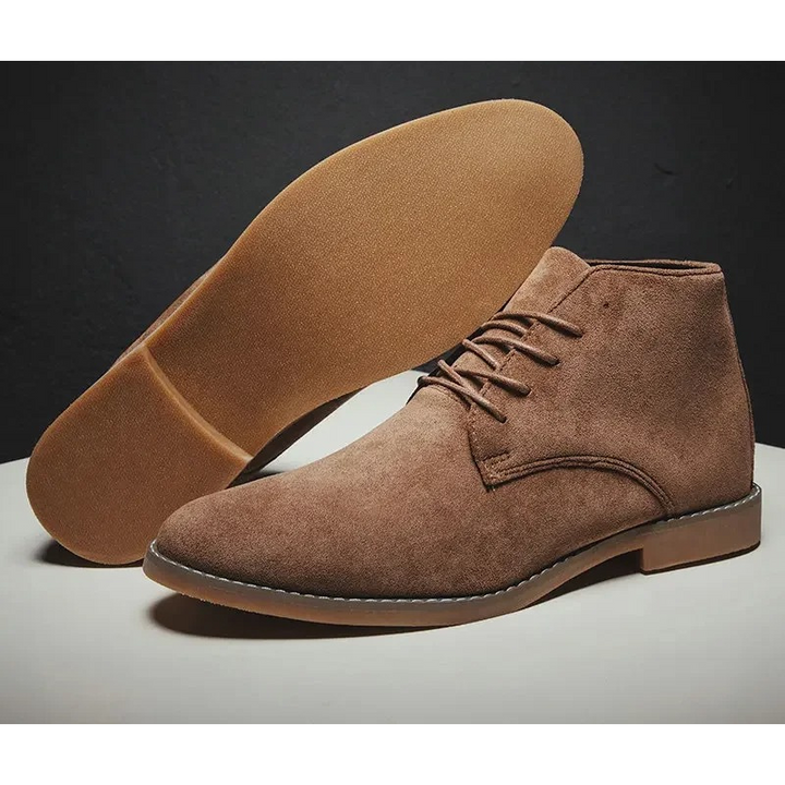 Klassische Boots Herren aus Wildleder, Bequem und Stilvoll - Winterschuhe