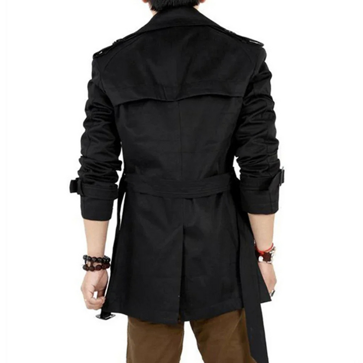 Stilvoller Trenchcoat mit Doppelreiher Design