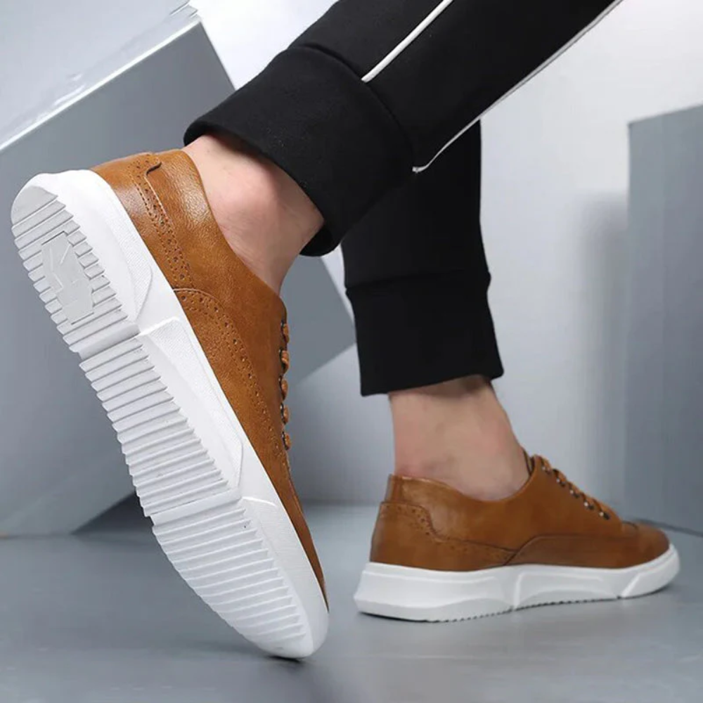 Elegante Herren-Sneaker mit Schnürung und Komfortsohle