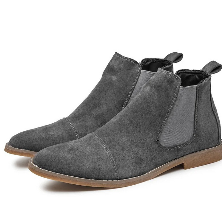 Moderne Boots Herren aus Wildleder mit Bequemer Sohle - Winterschuhe