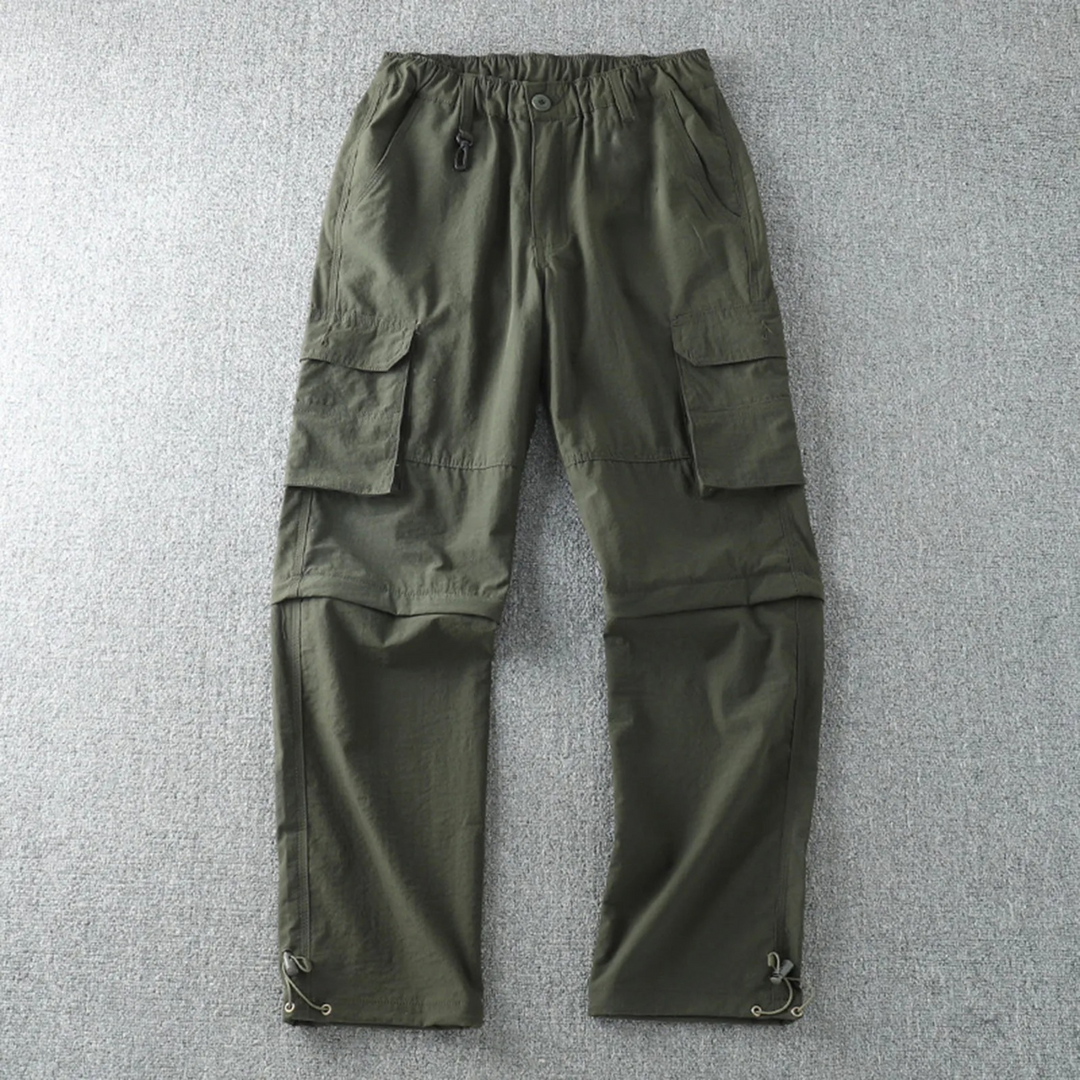 Atmungsaktive Outdoorhose mit Taschen, Verstellbare Beinabschlüsse