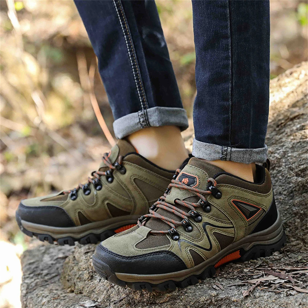 Wanderschuhe Herren Leicht Rutschfest Outdoor Trekkingschuhe