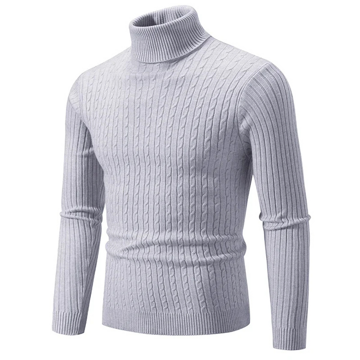 Weicher Strick Slim Fit Pullover