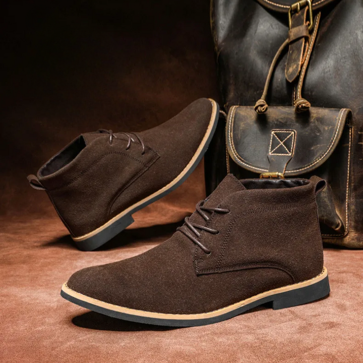 Modische Boots Herren aus Wildleder, Leichte Stiefeletten