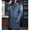 Herren Parka Winterjacke mit Kapuze und mehreren Taschen