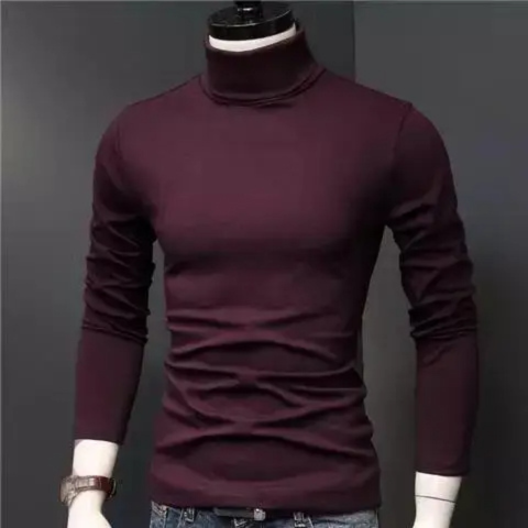 Modischer Rollkragenpullover aus Weichem Stoff